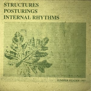 Structures Posturings Internal Rhythms